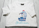 Lade das Bild in den Galerie-Viewer, Kindershirt ,,Kapitän Bär&quot; - HANDMADEATELIER
